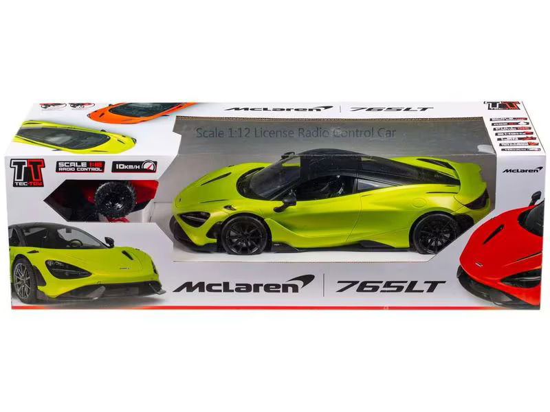 TEC-TOY Auto McLaren 765LT mit Licht, Grün, 1:12