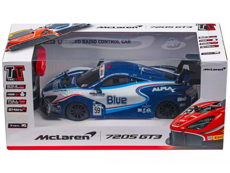 TEC-TOY Auto McLaren 720S GT3 Blau, 1:24