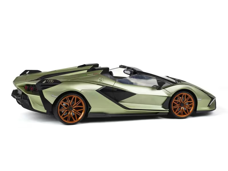TEC-TOY Auto Lamborghini Sian mit Licht, Grün, 1:12
