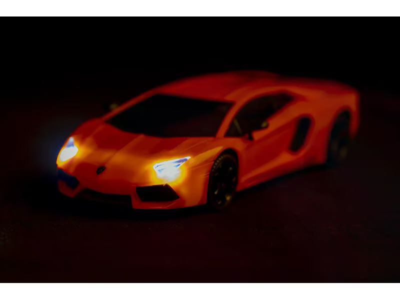 TEC-TOY Auto Lamborghini Aventador LP 700-4 mit Licht, Orange, 1:24