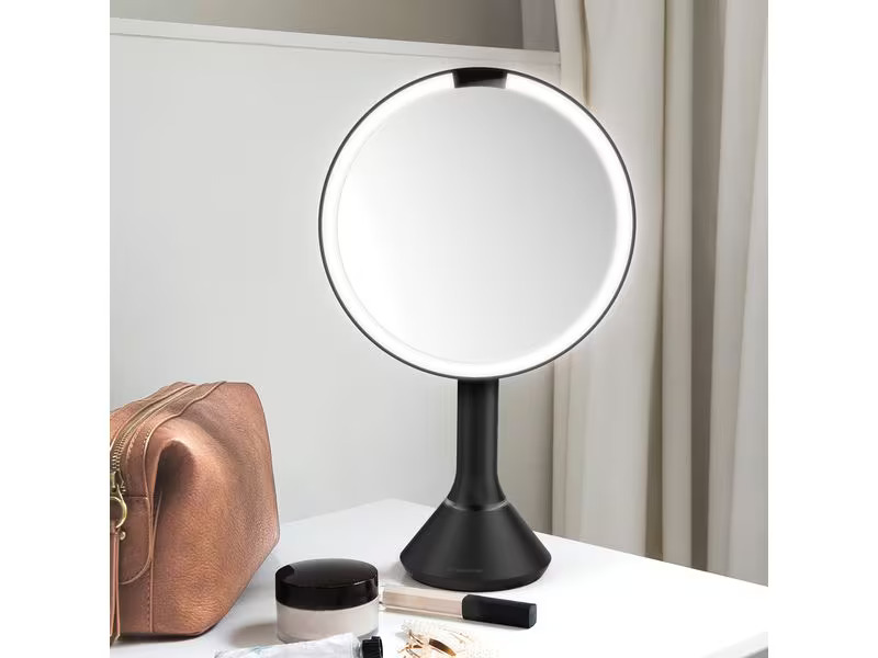 Simplehuman Kosmetikspiegel mit Sensor Schwarz