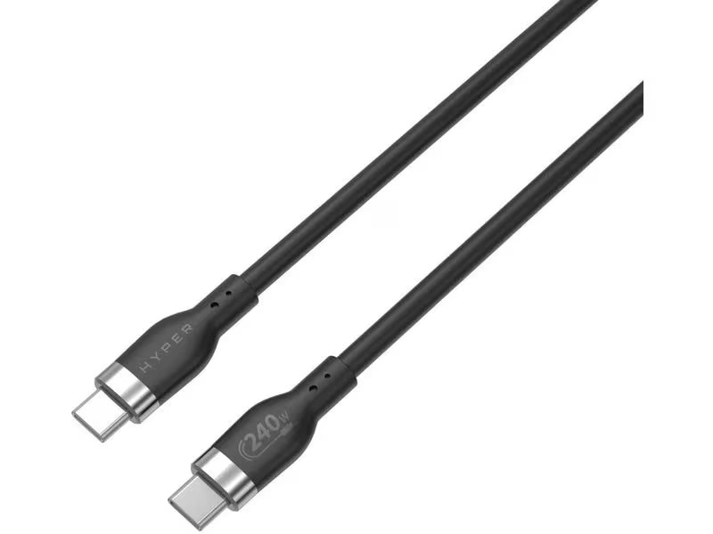 Targus USB 2.0-Kabel Silikonkabel 240W USB C - USB C 1 m
