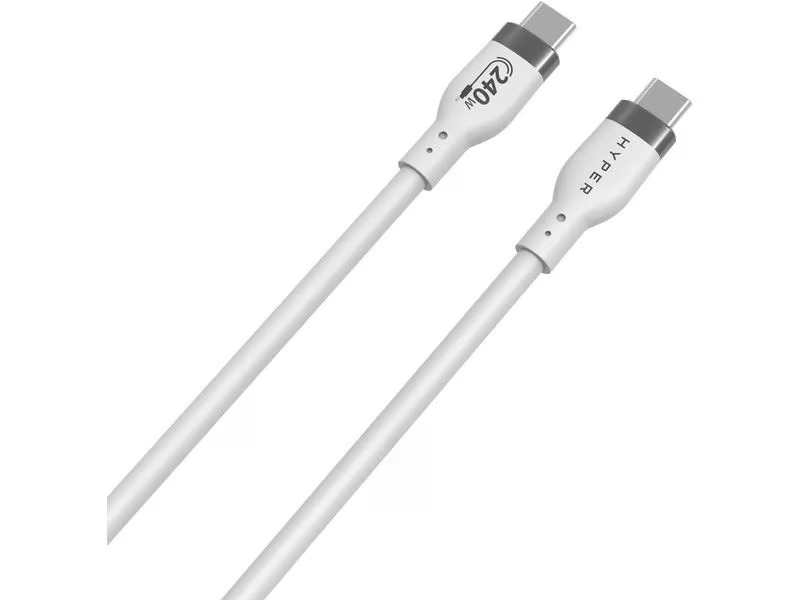 Targus USB 2.0-Kabel Silikonkabel 240W USB C - USB C 1 m