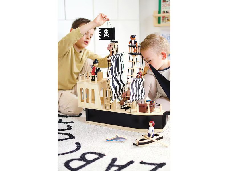 small foot Biegepuppen Piraten Figuren
