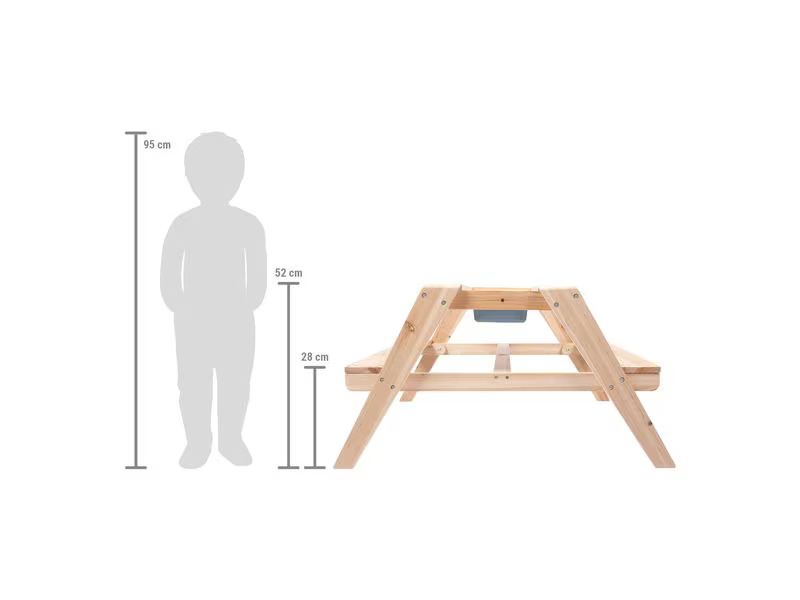 small foot Kindersitzgruppe Matschtisch