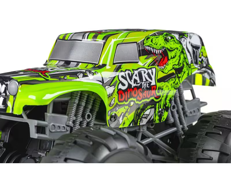 TEC-TOY Monster Truck Scary Monster Gyro &amp; Sound, Grün, 1:12