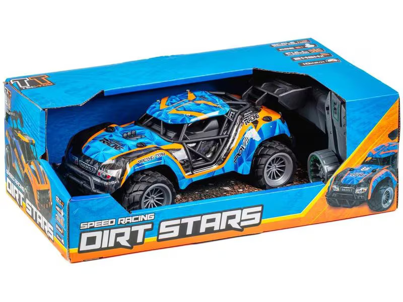 TEC-TOY Buggy Speed Racing Blau/Orange, 1:18