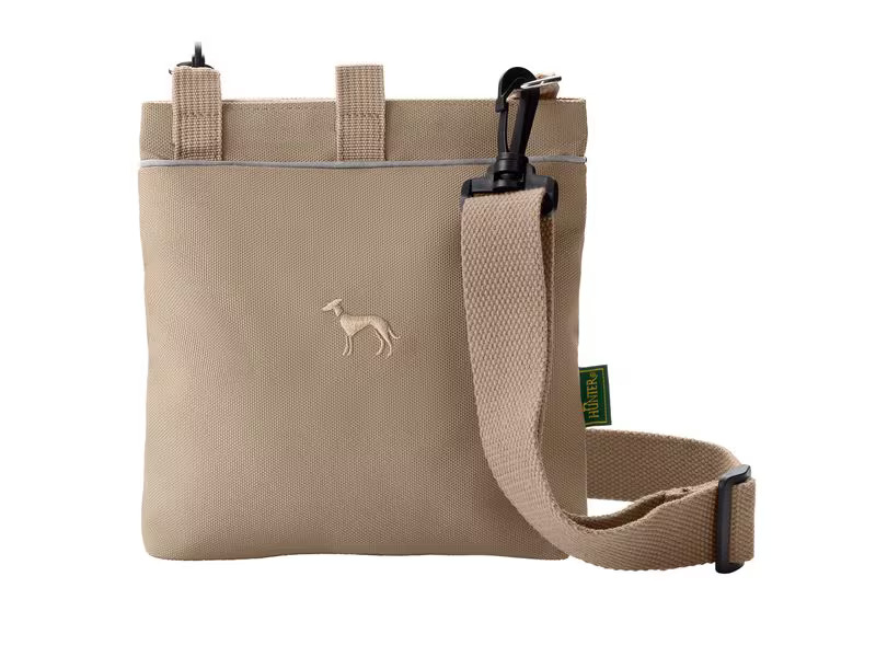 Hunter Umhänge-Snackbeutel Alva, 18 x 20 cm, Beige