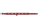 Hunter Halsband Love S-M (47), Rot/Schwarz