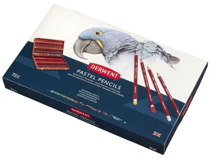 Derwent Pastellstifte-Geschenkset 72-teilig