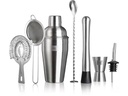 Vacuvin Drink Mixer Set Cocktail Set 7-teilig 550 l, Silber