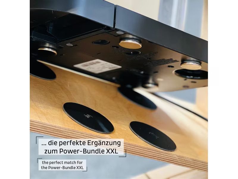 Silwy Metall-Pad Superstrong 1 Stück, Schwarz