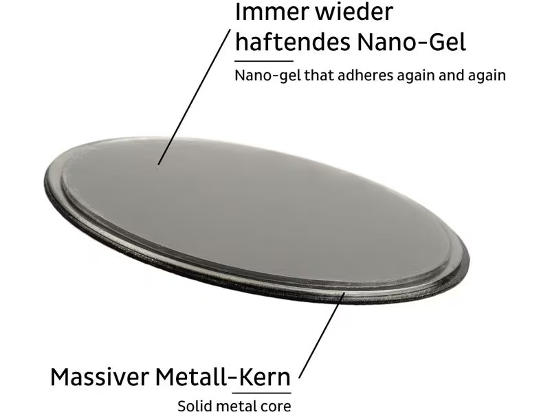 Silwy Magnet-Power-Bundle XXL 1 Stück, Schwarz