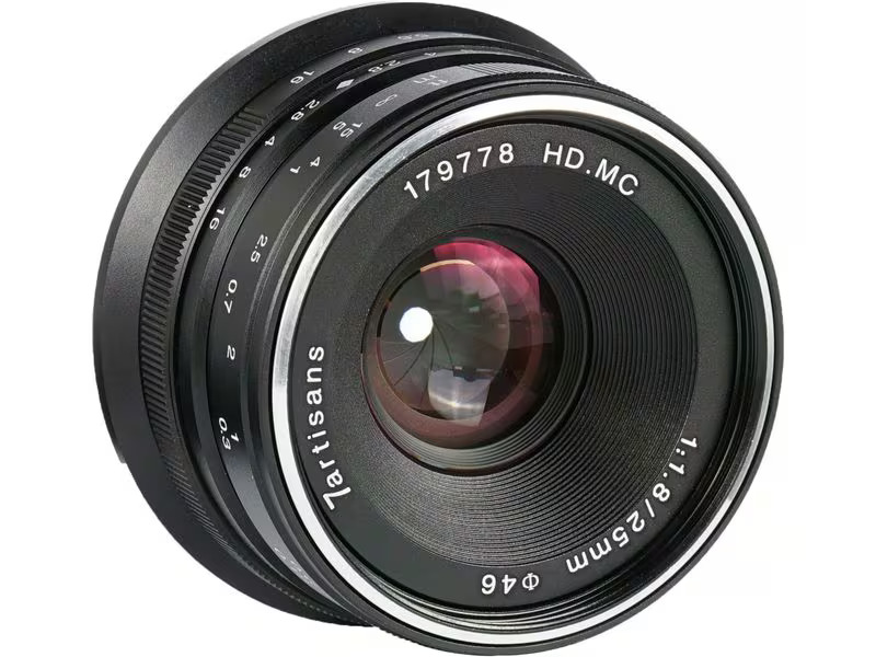 7Artisans Festbrennweite A105B 25 mm F/1.8 – Fujifilm X-Mount