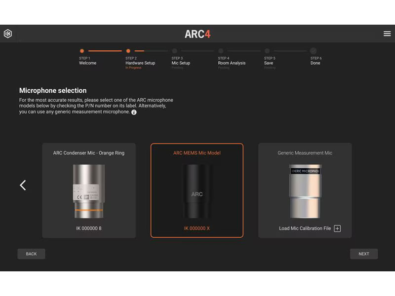 IK Multimedia Raumkorrektursystem ARC 4