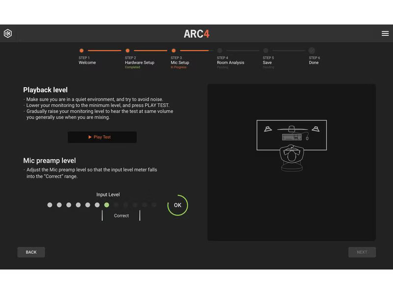 IK Multimedia Raumkorrektursystem ARC 4