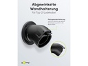 Goobay Wandhalterung abgewinkelt für Ladekabel Typ-2