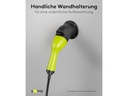 Goobay Wandhalterung abgewinkelt für Ladekabel Typ-2