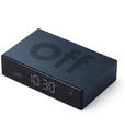 Lexon Digitalwecker Flip Premium Dunkelblau