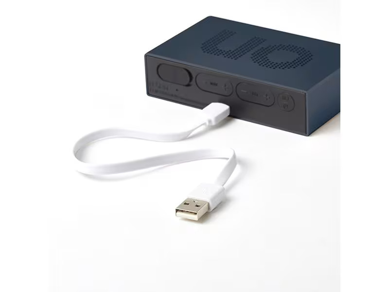 Lexon Digitalwecker Flip Premium Dunkelblau