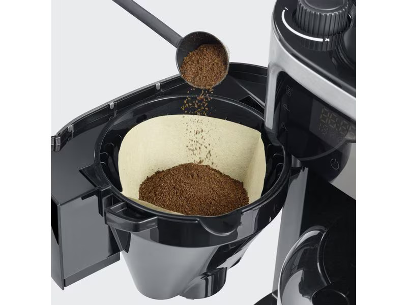 Severin Filterkaffeemaschine KA 4814 Schwarz/Silber
