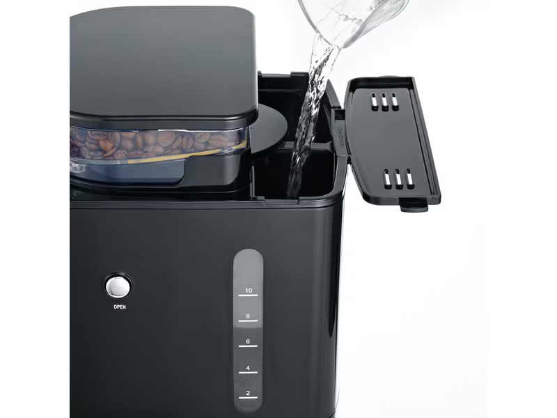 Severin Filterkaffeemaschine KA 4810 Schwarz/Silber
