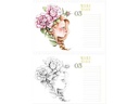 Avenue Mandarine Dauerkalender Wild A4, 24 Blatt