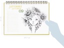 Avenue Mandarine Dauerkalender Wild A4, 24 Blatt