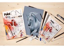 Clairefontaine Zeichenblock Paint On 24 Blatt, A4, 250 g/m²