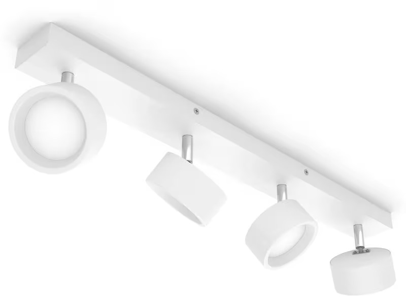 Philips Aufbauspot Bracia 4 x 5.5W 2700K Weiss