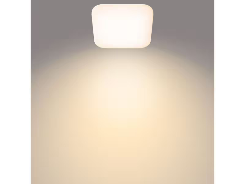 Philips Deckenleuchte Mauve 12W quadratisch 2700K Weiss