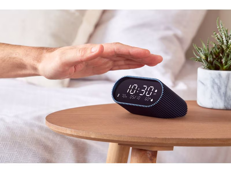 Lexon Digitalwecker Ray Ozeanblau