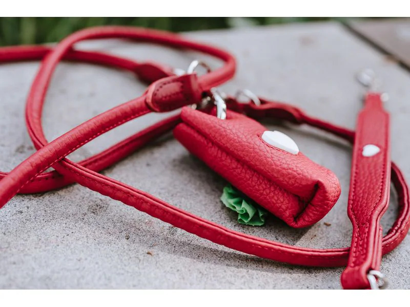 Hunter Kotbeutelspender Love, Rot