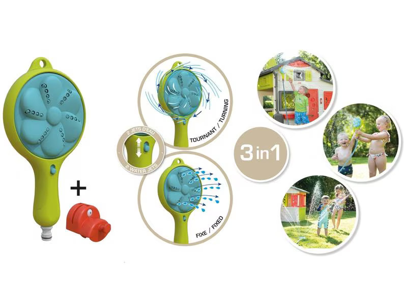 Smoby Zubehör Spielhaus 3-in-1 Gartendusche