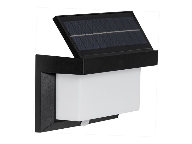 EGLO Leuchten Wandleuchte UTRERA Solar 32 X 0.12W, Sensor, Schwarz