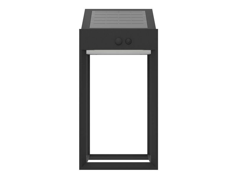 EGLO Leuchten Wandleuchte SUZZARA Solar, 6W, Sensor, Schwarz