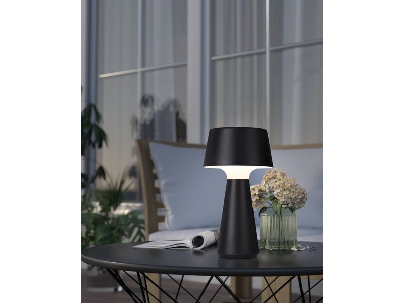 EGLO Leuchten Tischleuchte HUESA 3W, 29 cm, Schwarz