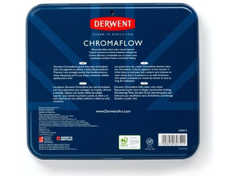 Derwent Farbstifte Chromaflow 48-teilig