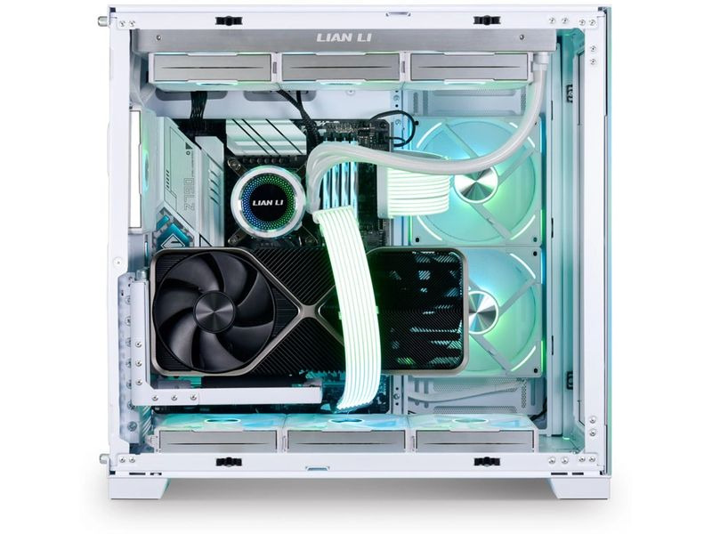 Lian Li VG4-4-V2W Vertical GPU Kit Weiss
