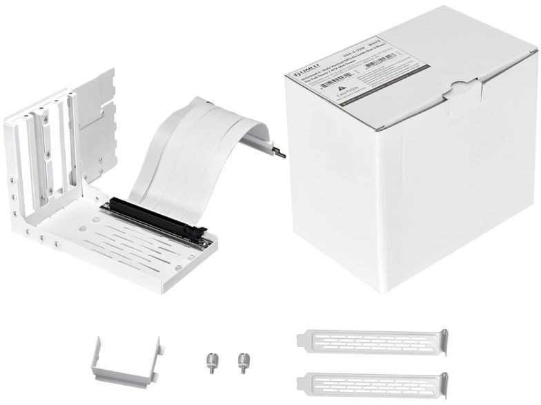 Lian Li VG4-4-V2W Vertical GPU Kit Weiss