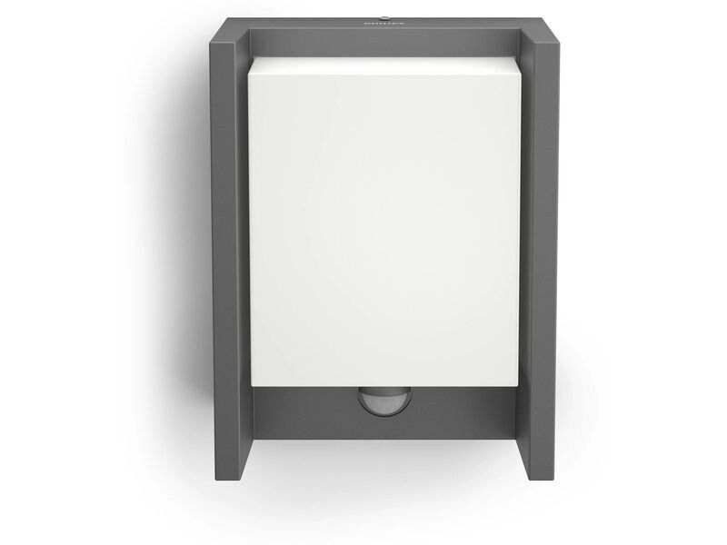 Philips Wandleuchte Arbour UE Bewegungsmelder 2700K Anthrazit
