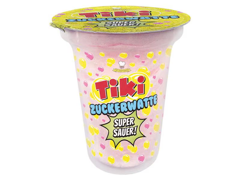 Tiki Zuckerwatte sauer 3 x 20 g