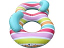Swim Essentials Schwimmring Striped Rainbow 190 cm