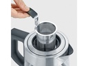 Severin Wasserkocher Delux Mini WK 3473 1 l, Silber/Transparent