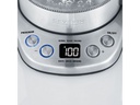 Severin Wasserkocher Delux Mini WK 3473 1 l, Silber/Transparent