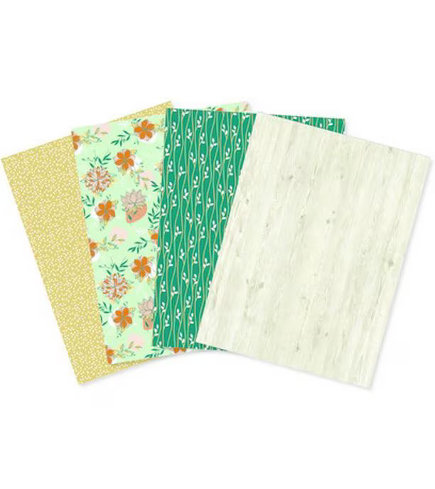 décopatch Bastelpapier DP035C 30 x 40 cm, 4 Blatt