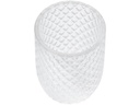 diaqua® Zahnputzbecher Facette Transparent