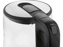 GOURMETmaxx Wasserkocher 1.7 l, Silber/Transparent