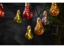 EGLO Leuchten Lichterkette SOLAR 10 LEDs, 190 cm, Mehrfarbig