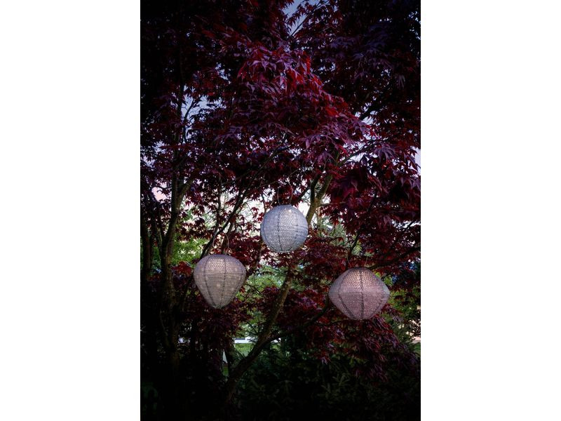 EGLO Leuchten Lampion SOLAR 1 LED, Ø 25 cm, Blau